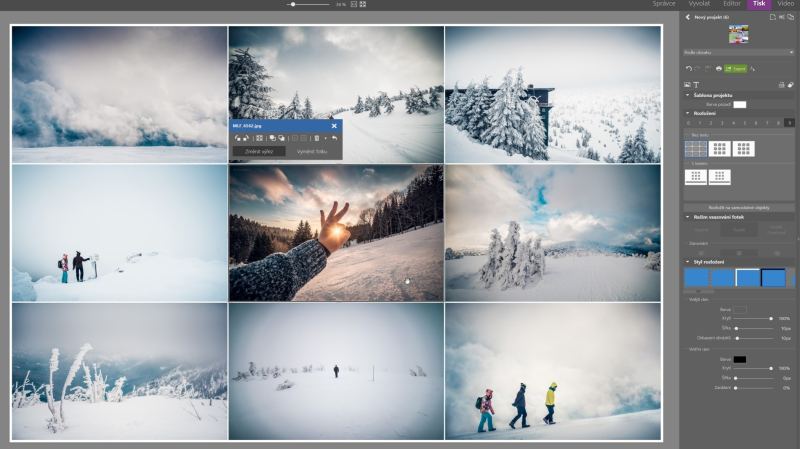 Jak na tisk více fotografií na jeden papír. Vytvořte si fotografickou koláž